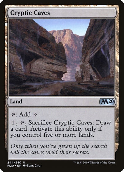 Cryptic Caves (244) (M20)