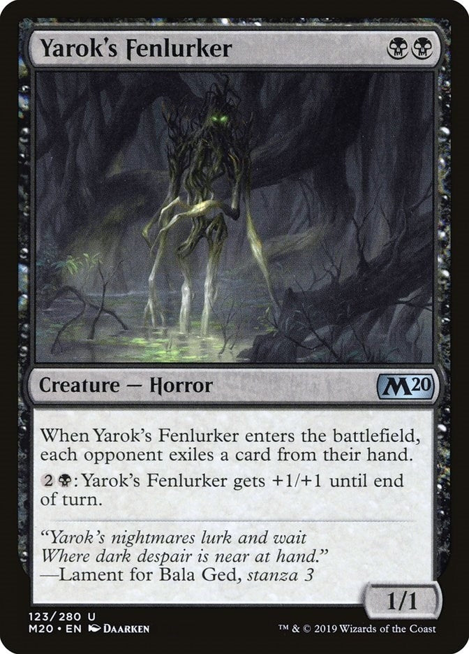 Yarok's Fenlurker (123) (M20)