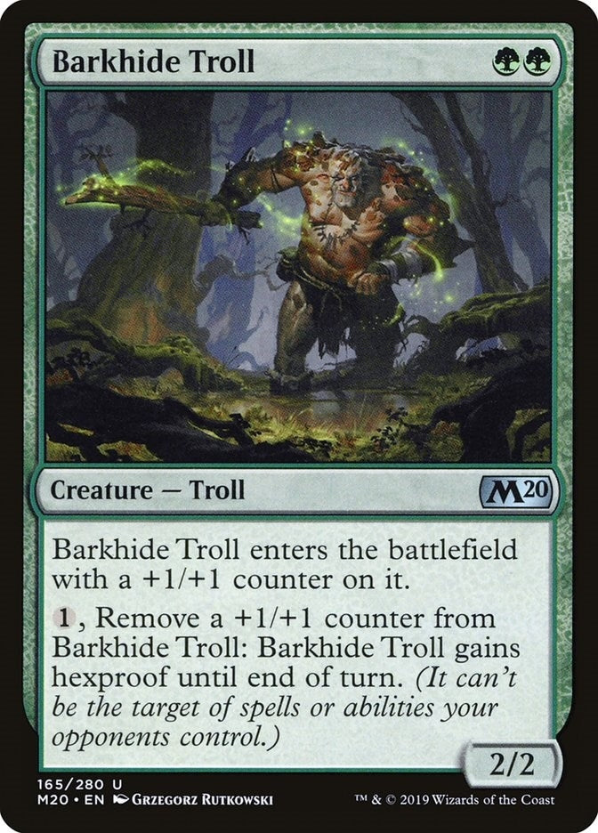 Barkhide Troll (165) (M20)
