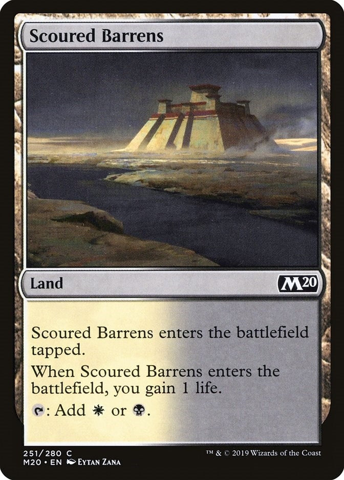 Scoured Barrens (251) (M20)