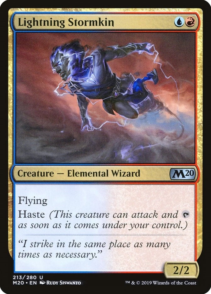 Lightning Stormkin (213) (M20)