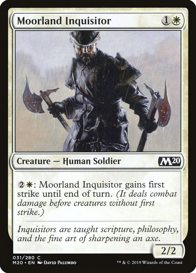 Moorland Inquisitor (31) (M20)