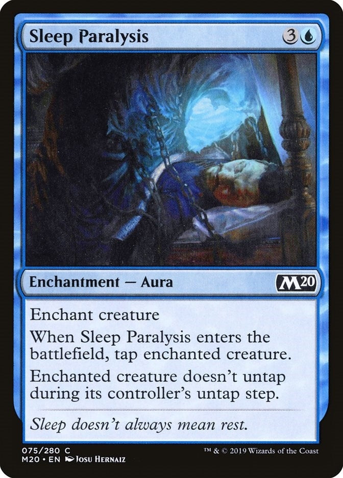 Sleep Paralysis (75) (M20)