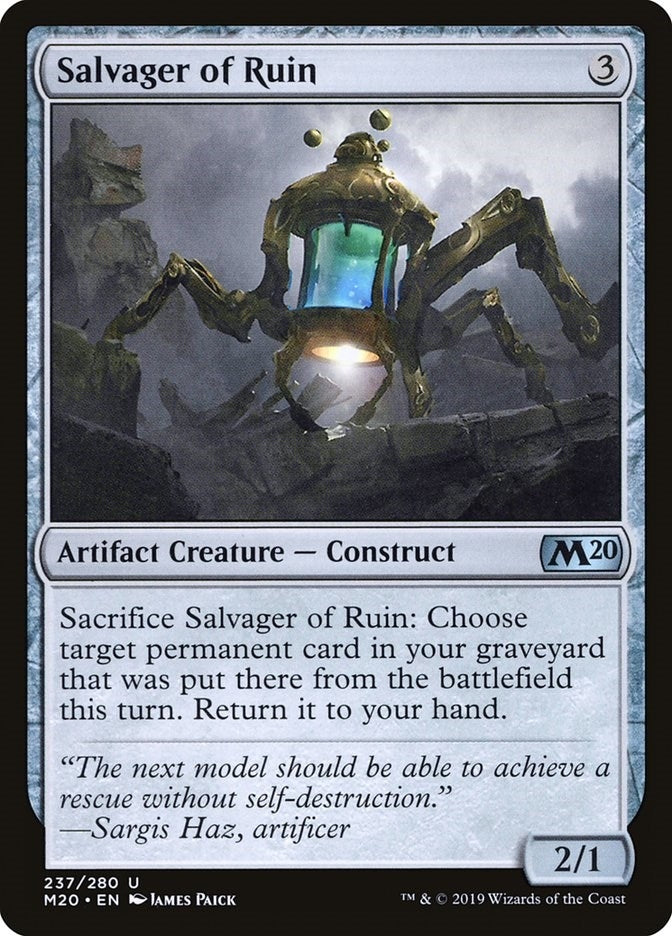 Salvager of Ruin (237) (M20)