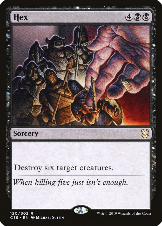 Hex (120) (C19)
