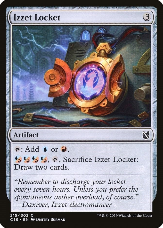 Izzet Locket (215) (C19)