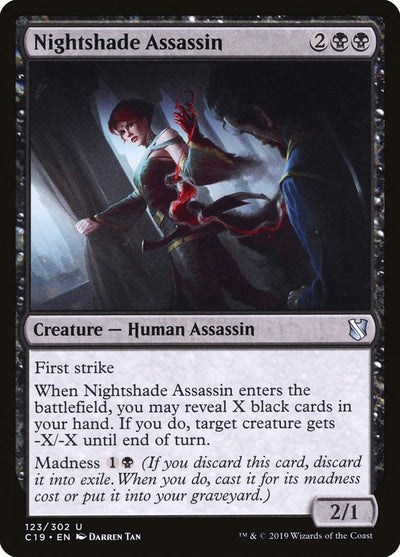 Nightshade Assassin (123) (C19)