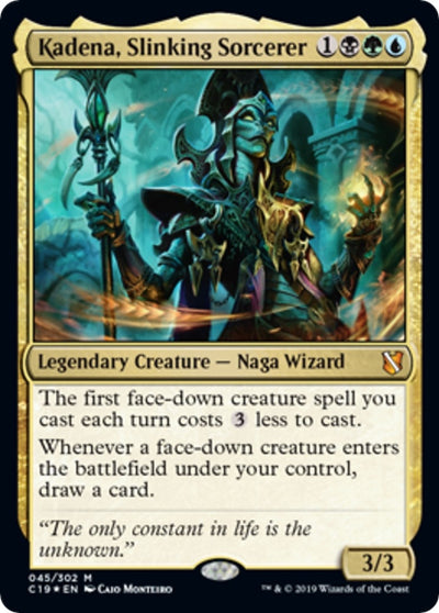 Kadena, Slinking Sorcerer (Commander 2019) (45) (OVER)