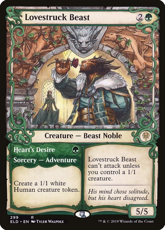 Lovestruck Beast (Showcase) (299) (ELD)