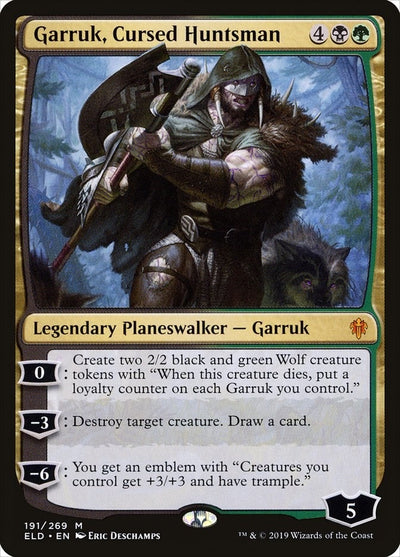 Garruk, Cursed Huntsman (191) (ELD)
