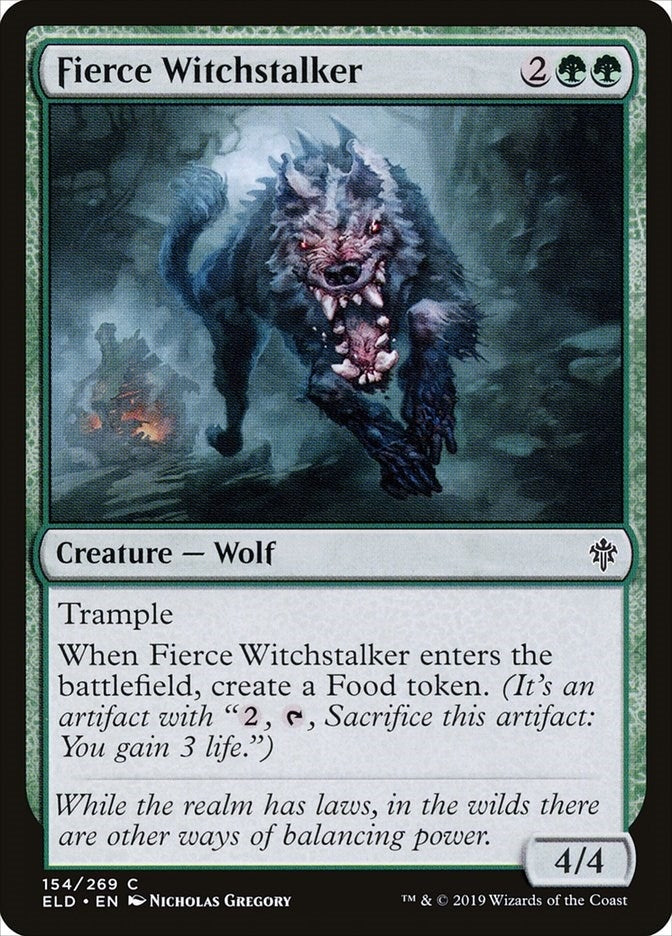 Fierce Witchstalker (154) (ELD)