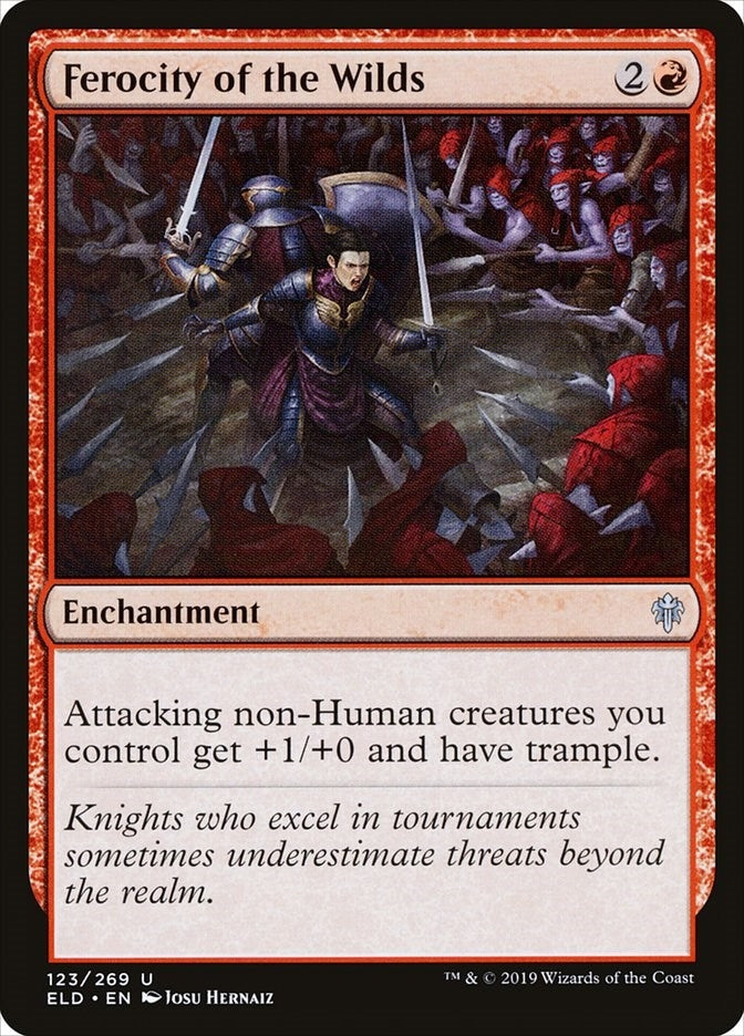 Ferocity of the Wilds (123) (ELD)