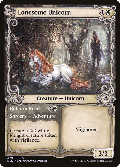 Lonesome Unicorn (Showcase) (276) (ELD)