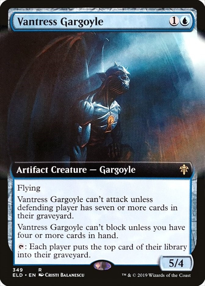 Vantress Gargoyle (Extended Art) (349) (ELD)