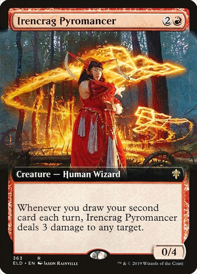 Irencrag Pyromancer (Extended Art) (363) (ELD)