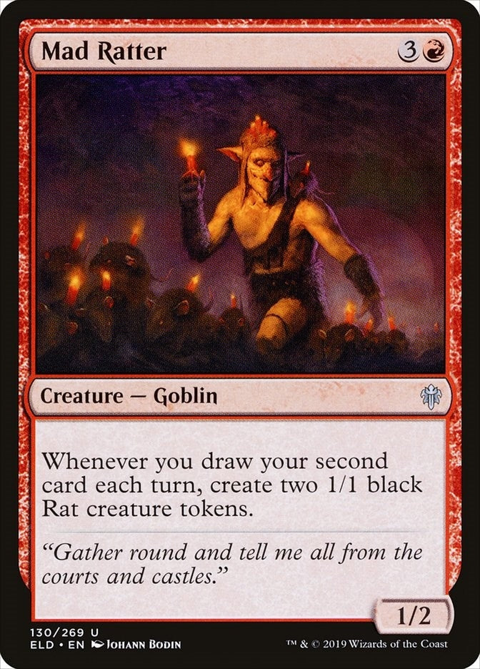 Mad Ratter Lettering Mad Ratter (130) (ELD) – Mtgkarte