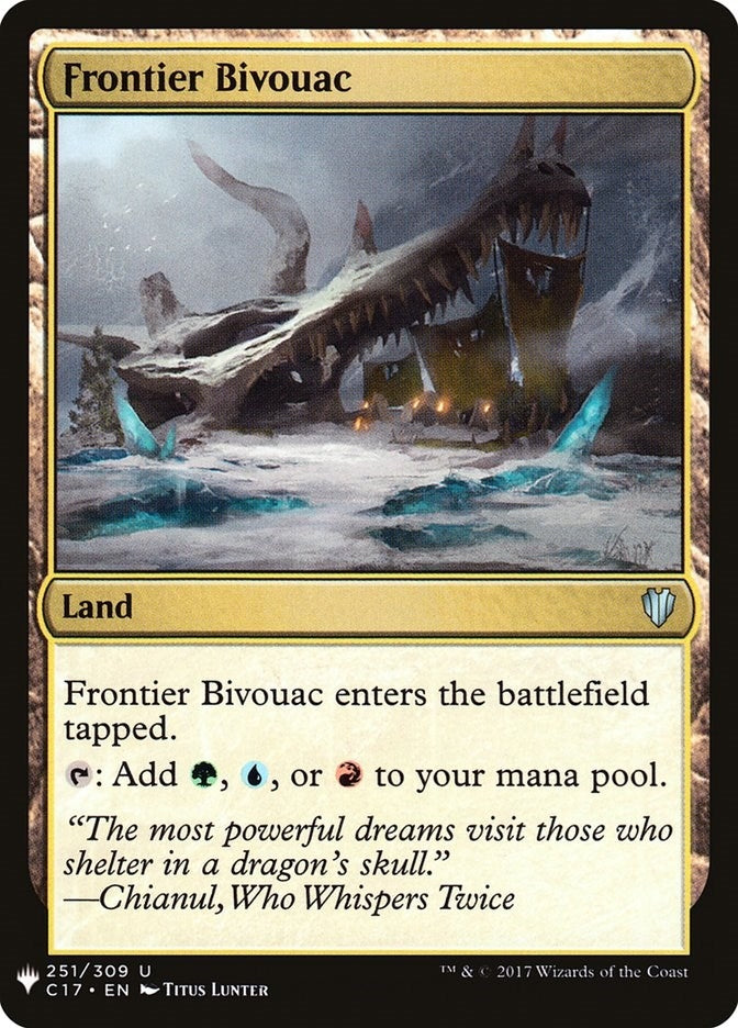 Frontier Bivouac (C17) (251) (LIST)