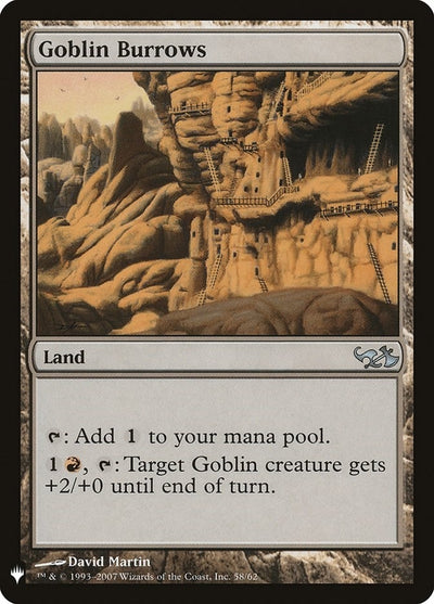 Goblin Burrows (58) (LIST)