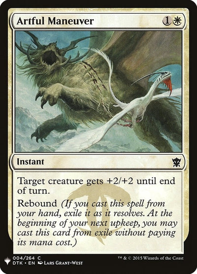 Artful Maneuver (4) (LIST)