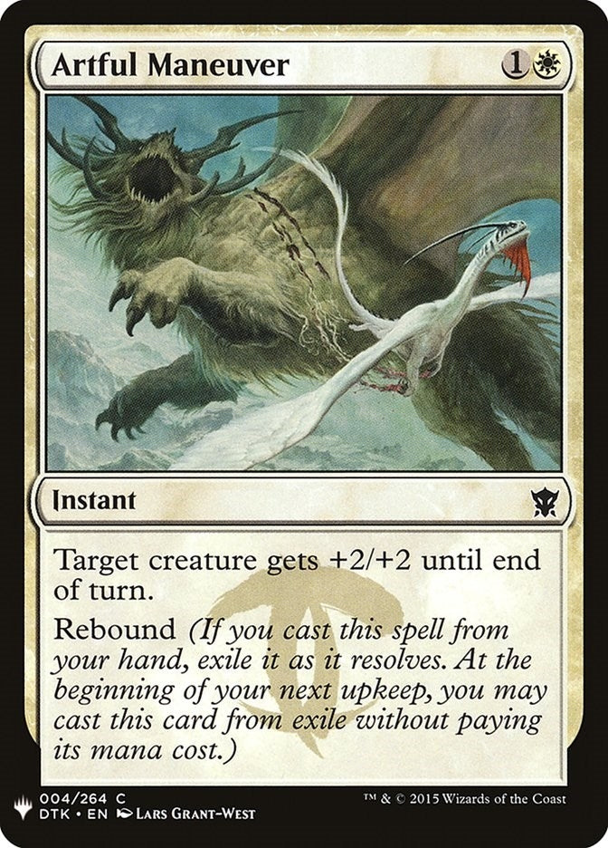 Artful Maneuver (4) (LIST)