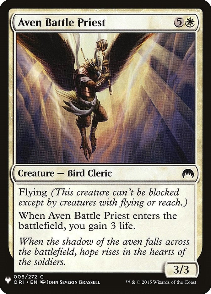Aven Battle Priest (6) (LIST)