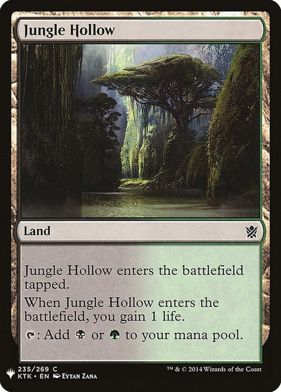 Jungle Hollow (235) (LIST)