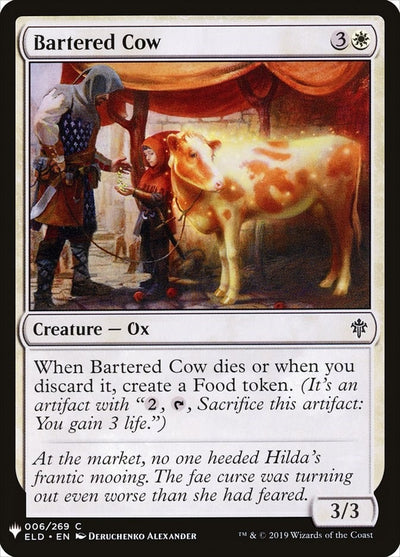 Bartered Cow (6) (LIST)