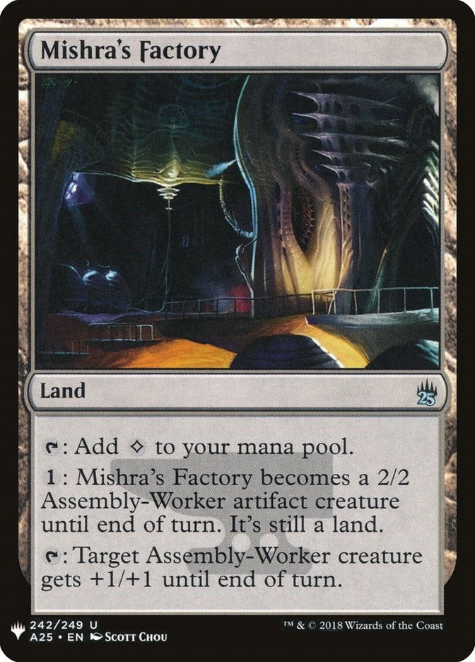 Mishra's Factory (A25) (242) (LIST)