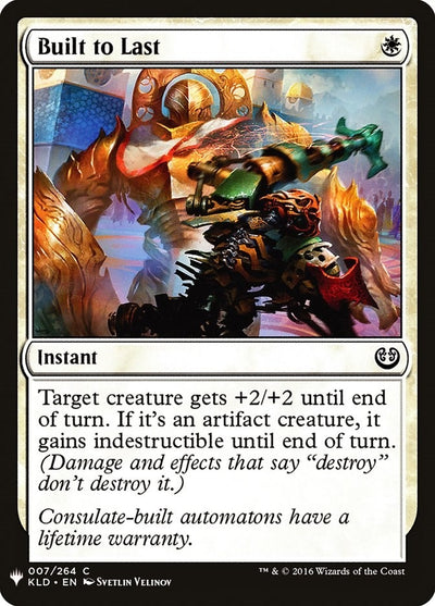 Built to Last (7) (LIST)