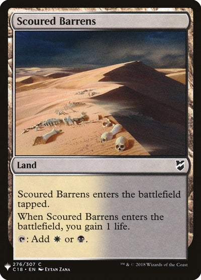 Scoured Barrens (276) (LIST)