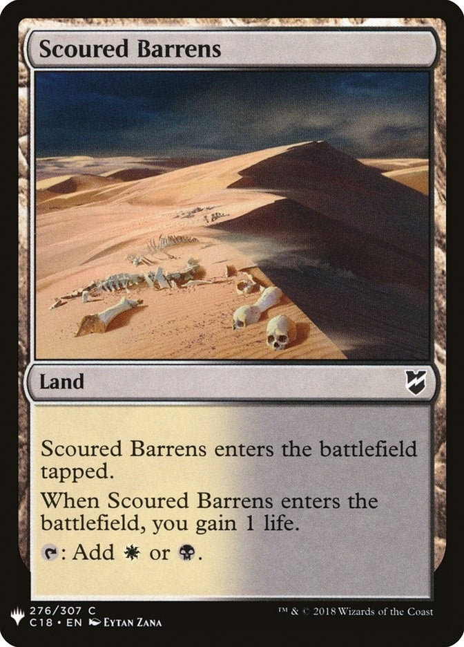 Scoured Barrens (276) (LIST)