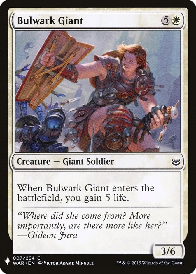 Bulwark Giant (7) (LIST)