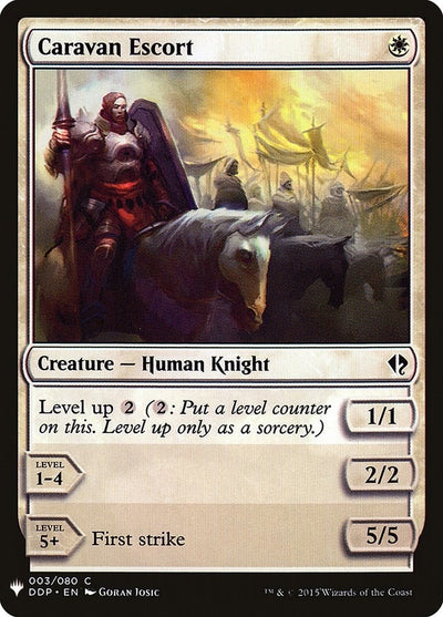 Caravan Escort (3) (LIST)