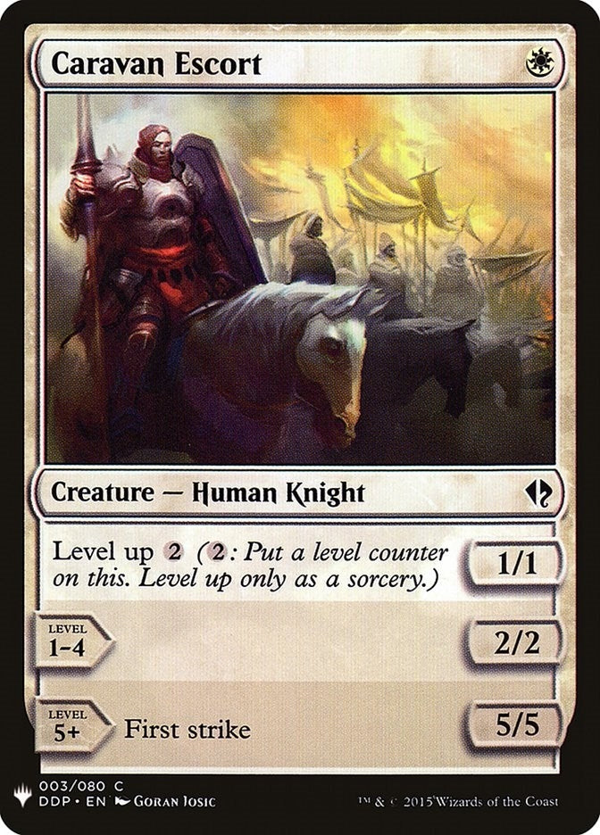 Caravan Escort (3) (LIST)
