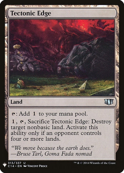Tectonic Edge (313) (LIST)