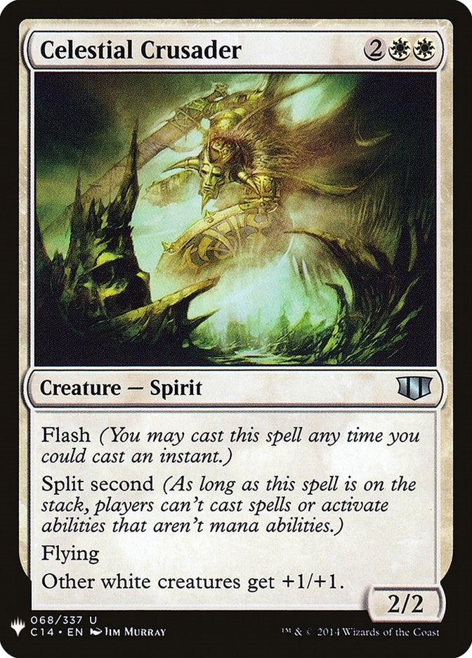 Celestial Crusader (68) (LIST)
