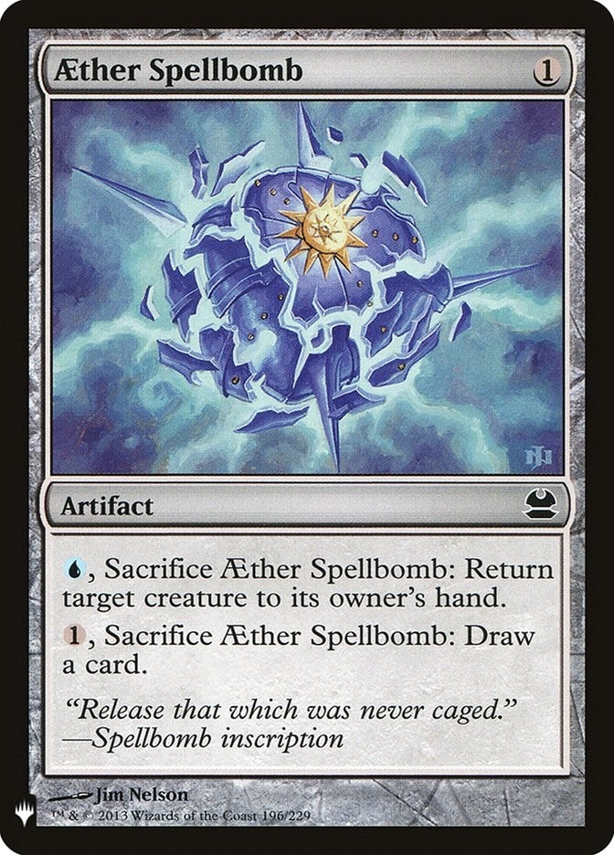 Aether Spellbomb (196) (LIST)