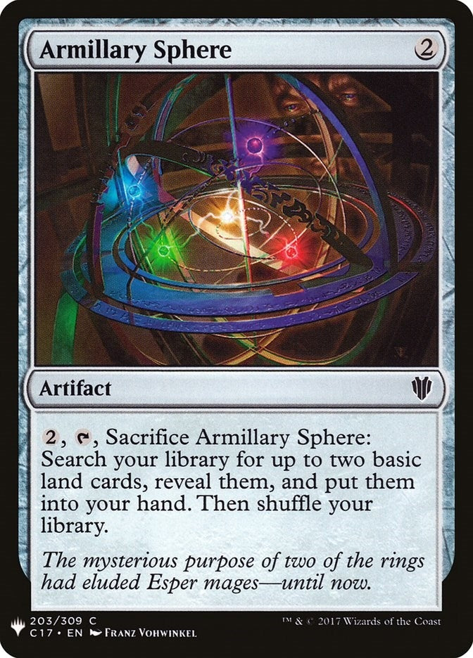 Armillary Sphere (203) (LIST)