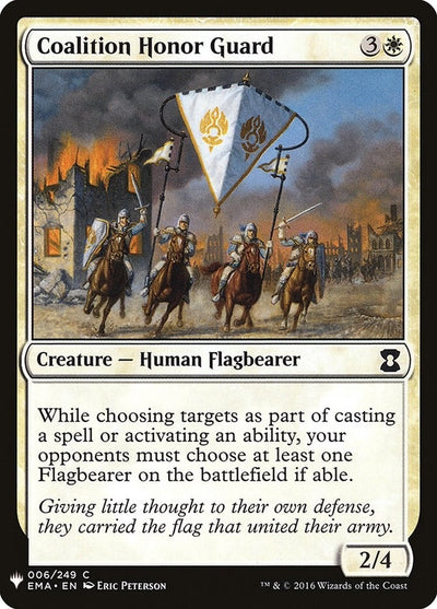 Coalition Honor Guard (6) (LIST)