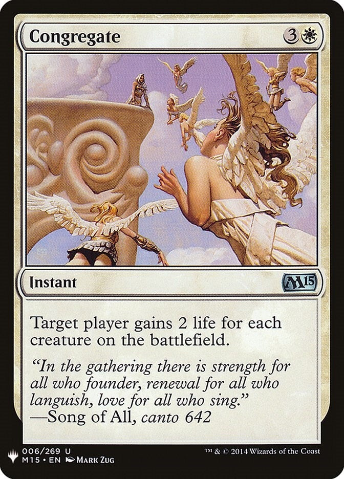 Congregate (6) (LIST)