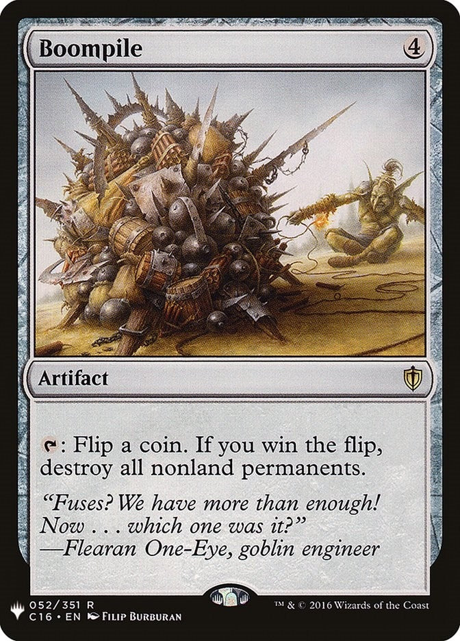 Boompile (052/351) (LIST)
