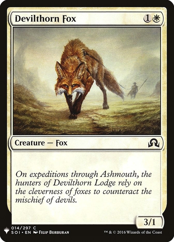 Devilthorn Fox (14) (LIST)
