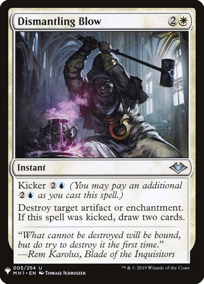 Dismantling Blow (5) (LIST)
