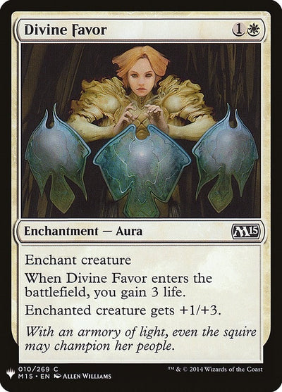 Divine Favor (10) (LIST)