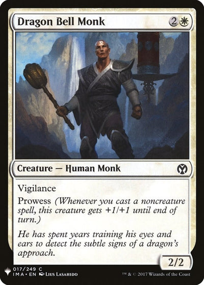 Dragon Bell Monk (17) (LIST)