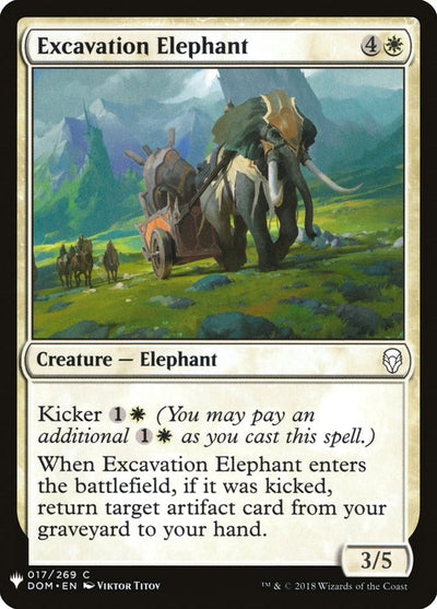 Excavation Elephant (17) (LIST)
