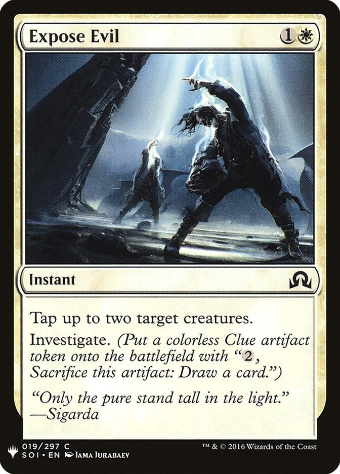 Expose Evil (19) (LIST)