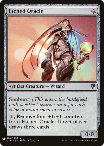 Etched Oracle (252) (LIST)