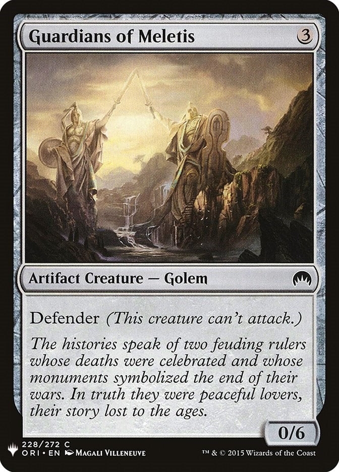Guardians of Meletis (228) (LIST)