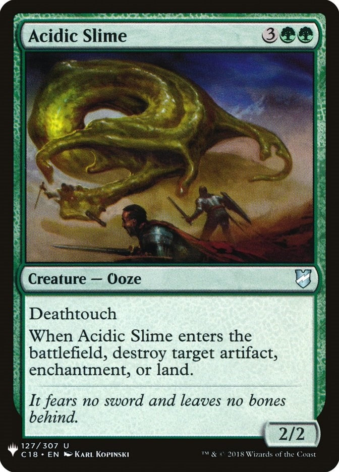 Acidic Slime (127) (LIST)